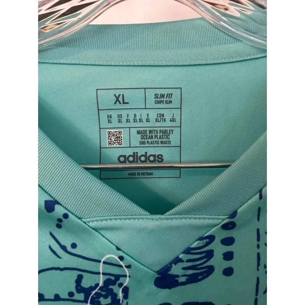 new mens adidas soccer jersey sz‎ xl​